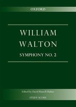 Symphony # 2 study score by Walton Walton for Study Score
