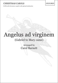 Angelus ad virginem (Gabriel to Mary came)Vocal score by for