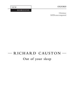 Out of your sleepVocal score by Causton Richard for SATB