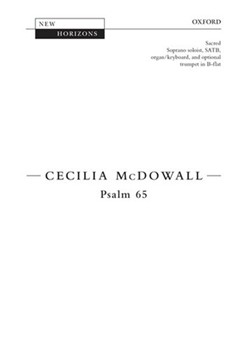 Psalm 65Vocal score by McDowall Cecilia for SATB