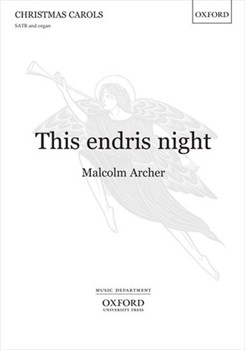 This Endris Night by Archer Malcolm for SATB