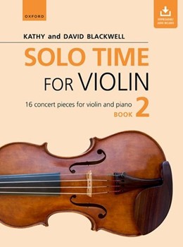 Solo Time for Violin Book 2 by Various - Blackwell Kathy / D - for Violin/CD