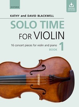 Solo Time for Violin Bk 1 by Various - Blackwell Kathy / D - for Violin/CD