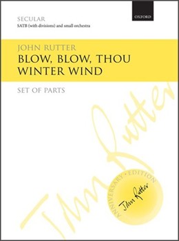 Blow Blow Thou Winter Wind by Rutter John for Inst Parts