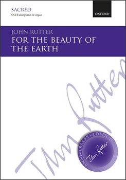 For The Beauty Of The Earth by Rutter John for SATB