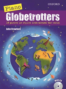 Piano Globetrotters + CD 16 pieces in styles from around the world