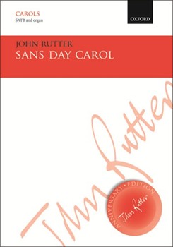 Sans Day Carol by Rutter John for SATB and Piano