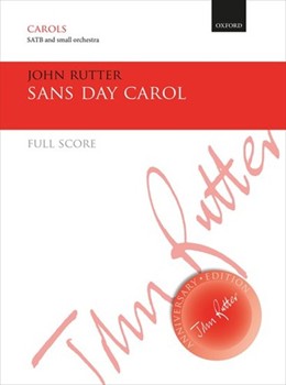 Sans Day Carol by Rutter John for Full Score