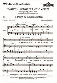 2 Folk-songs For Male Voices - From Sprig Of Thyme by - Rutter John - for TB Sec