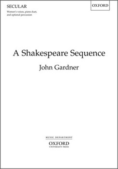 Shakespeare Sequence by Gardner John for SSAA/2pno