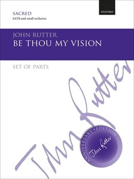 Be thou my visionSet of parts by Rutter John for Sacred Choral - mixed Voices