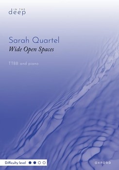 Wide Open Spaces by Quartel Sarah for TTBB and Piano