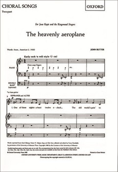 Heavenly Aeroplane by Rutter John for 2-Part