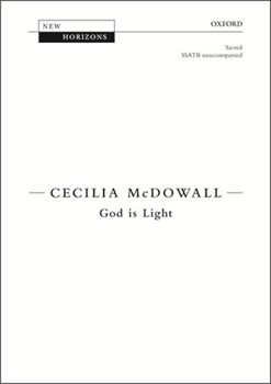 God is Light by McDowall Cecilia for SSATB a cappella