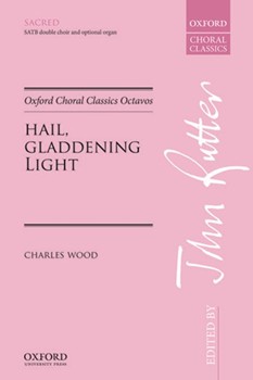 Hail Gladdening Light by Wood Charles - Wood Charles - for SATB