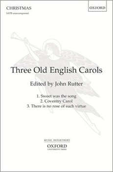 Three Old English CarolsVocal score by Various for SATB