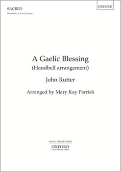 A Gaelic BlessingHandbell score by Rutter John for Percussion