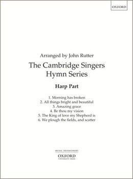 The Cambridge Singers Hymn series harp partHarp part by Various for SATB; Upper Voices - 3 Parts or more