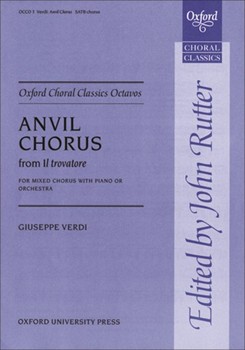 Anvil Chorus by Verdi Giuseppe - Rutter John - for SATB