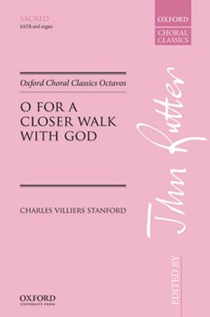 O for a closer walk with GodVocal score by for