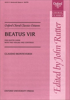 Beatus Vir by Monteverdi Claudio - Rutter John - for SATB