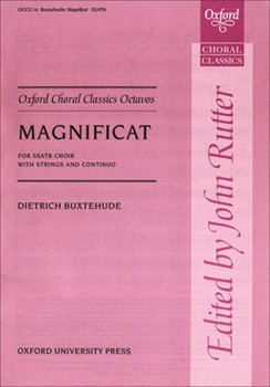 Magnificat by Buxtehude Dietrich - Rutter John - for SATB