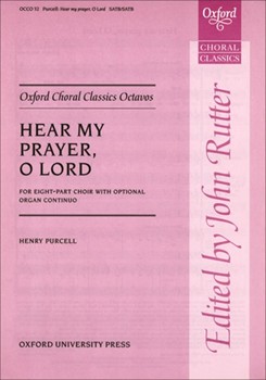 Hear my prayerVocal score by Purcell Henry for SATB