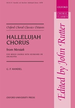 Hallelujah Chorus from MessiahVocal score by Handel George Frideric for SATB