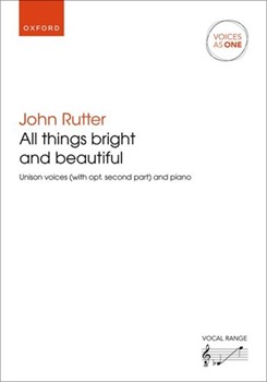 All Things Bright & Beautiful by Rutter John for SA