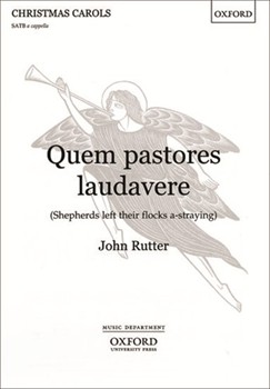 Quem pastores laudavereVocal score by Rutter John for SATB