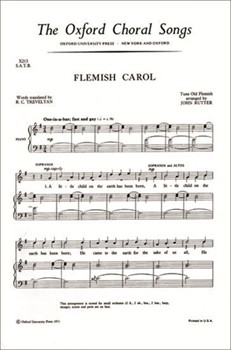 Flemish CarolVocal score by Rutter John for SATB