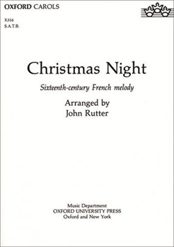 Christmas Night by Rutter John - Rutter John - for SATB