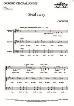 Steal awayVocal score by Chilcott Bob for SATB