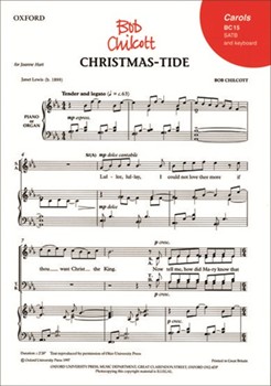 Christmas-Tide by Chilcott Bob for SATB
