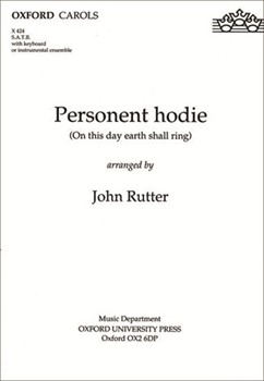 Personent Hodie by - Rutter John - for SATB