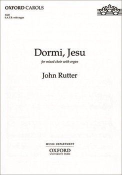 Dormi Jesu by - Rutter John - for SATB