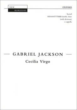 Cecilia VirgoVocal score by Jackson Gabriel for SATB