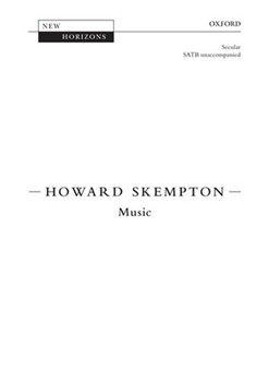 MusicVocal score by Skempton Howard for SATB