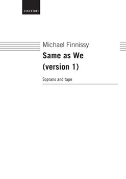 Same as We (version 1) by Finnissy Michael for Solo