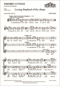 Loving Shepherd Of Thy Sheep by Rutter John for SATB