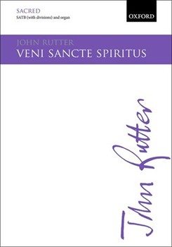 Veni Sancte Spiritus by Rutter John for SATB and Piano
