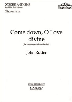 Come down O Love divineVocal score by Rutter John for SATB