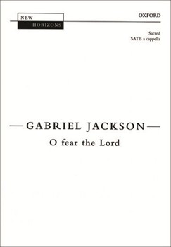 O fear the LordVocal score by Jackson Gabriel for SATB