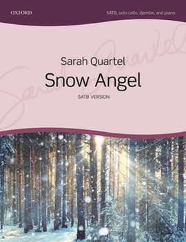 Snow Angel by Quartel Sarah for SATB and Piano