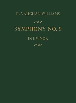Symphony No. 9Full score by Vaughan Williams Ralph for Orchestral Parts
