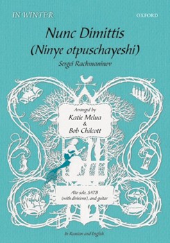 Nunc Dimittis/Ninye otpuschayeshiVocal score by Various for SATB