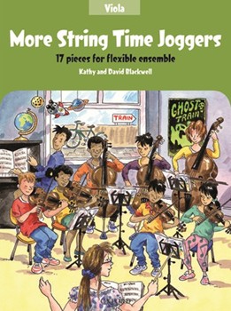 More String Time Joggers17 pieces for flexible ensembleViola book by Blackwell Kathy for String Ensemble Junior Level