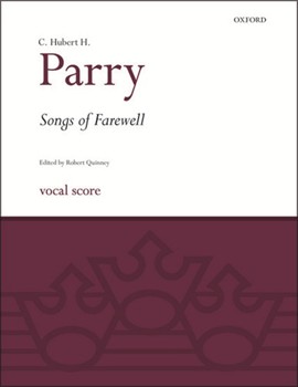 Songs of Farewell by Parry - Quinney Robert - for Score