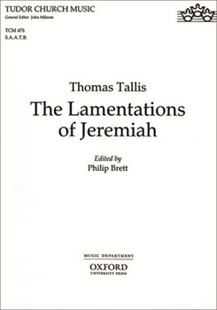 The Lamentations of JeremiahSAATB Vocal score by Tallis Thomas for SATB