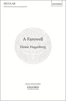 Farewell by Hagenberg Elaine Frances Anne Kemble for SATB divisi a cappella